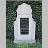 069-003 Grab und Gedenkstein, Friedhof
                    Buettnerstr, Haltern, Okt 2011.JPG